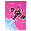 Love Biplane Pop Up Card