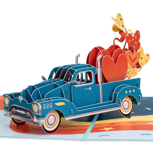 Truck Pop Up Card