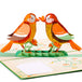 Lovebird Pop Up Card