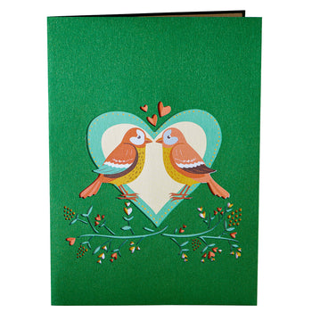 Lovebird Pop Up Card