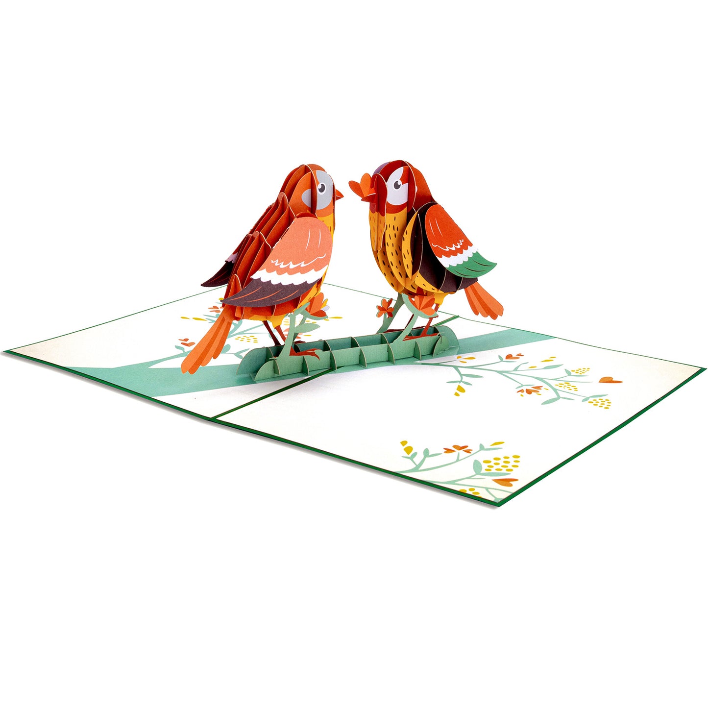 Lovebird Pop Up Card