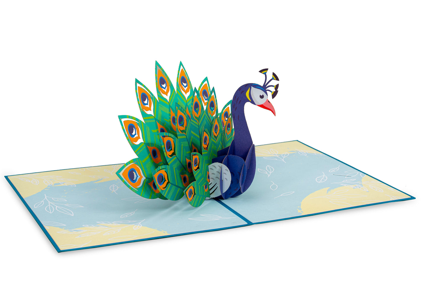 Peacock Pop Up Card