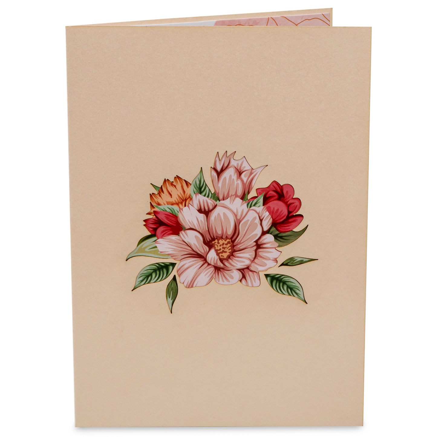 Floral Plant Pop Up Card