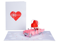 Thumbnail for Love Car Pop Up Card