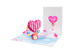 Love Air Balloon Pop Up Card