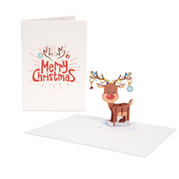 Thumbnail for Christmas pop-up Note Cards, Assorted 5 Pack | 3.5