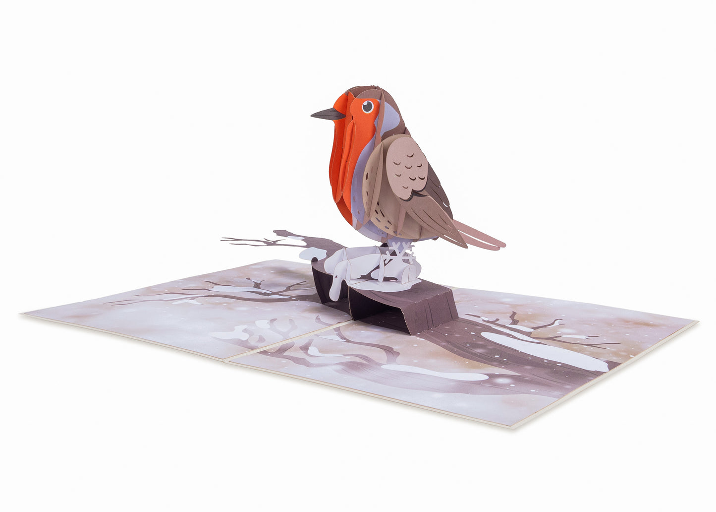 Robin Pop Up Card