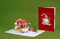 Thumbnail for Santa Gnome Pop Up Card