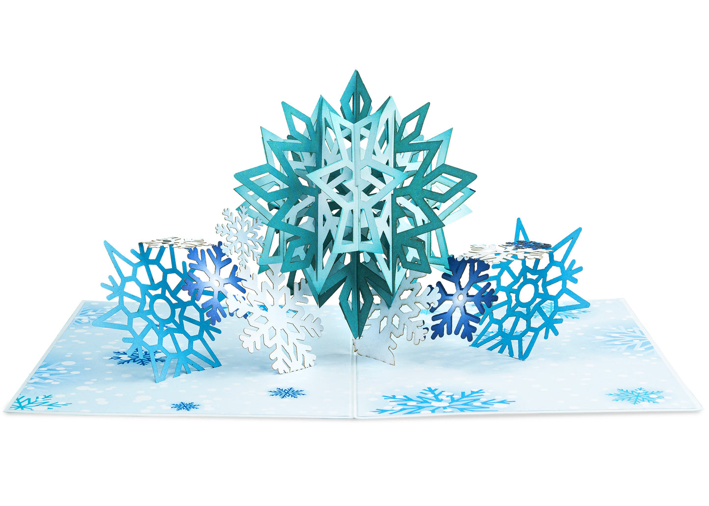 Snowflake Pop Up Card