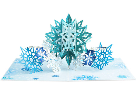 Snowflake Pop Up Card