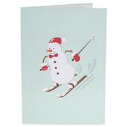 Snowman Pop Up Christmas Card