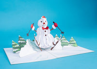Thumbnail for Snowman Pop Up Christmas Card