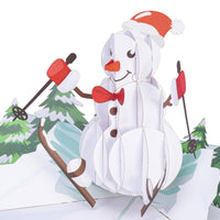 Snowman Pop Up Christmas Card