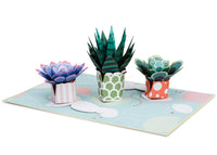 Thumbnail for Succulents Pop Up Card
