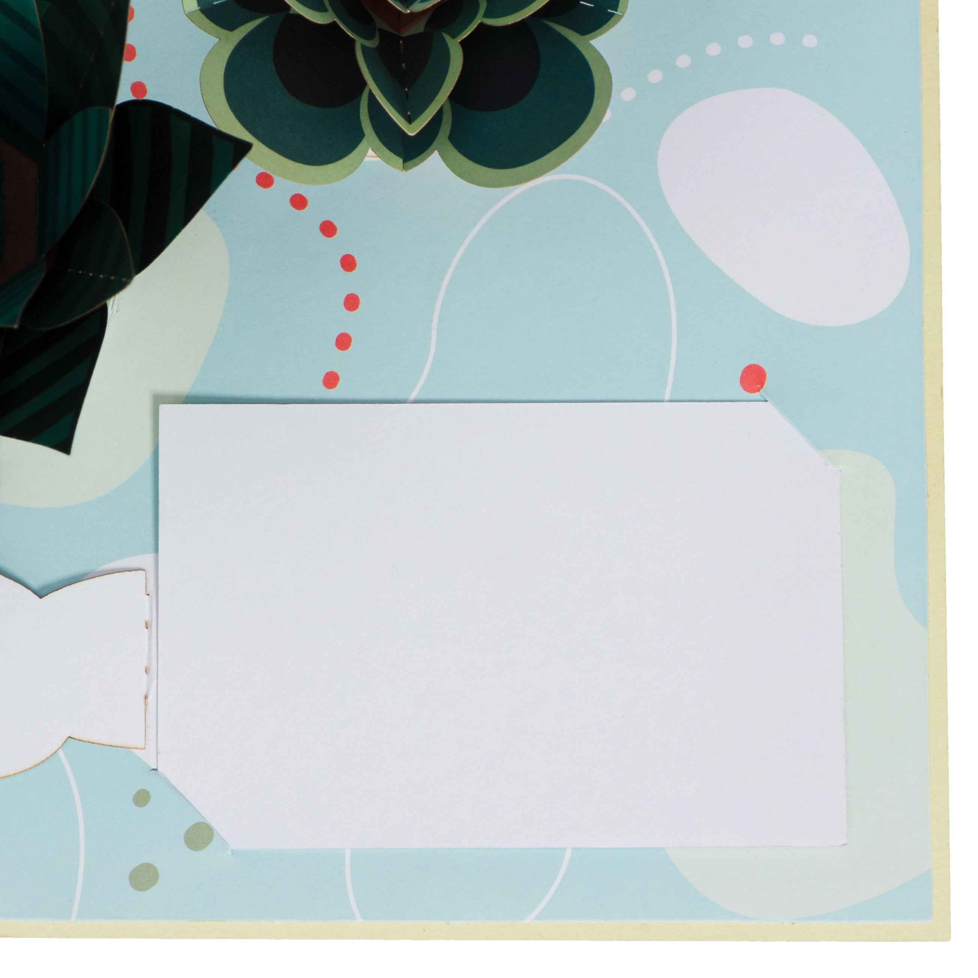 succulent pop up card Succulents Pop Up Card