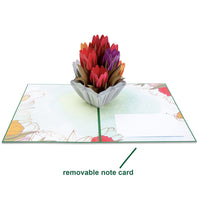 Thumbnail for Tulips pop-up card