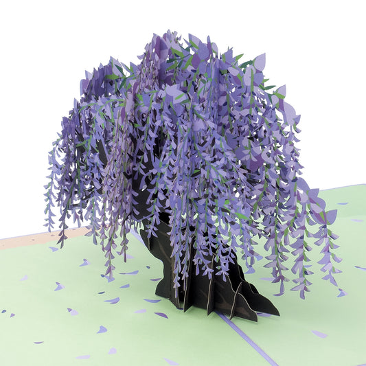 Wisteria Tree Pop Up Card