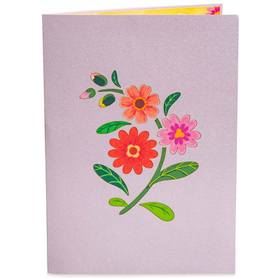 Spring Bouquet Pop-up Card