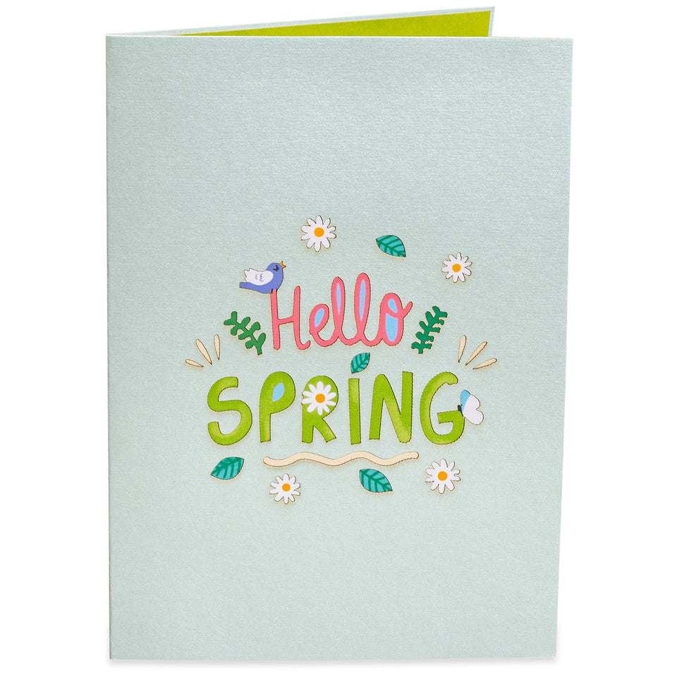 Hello Spring  Pop-up Card