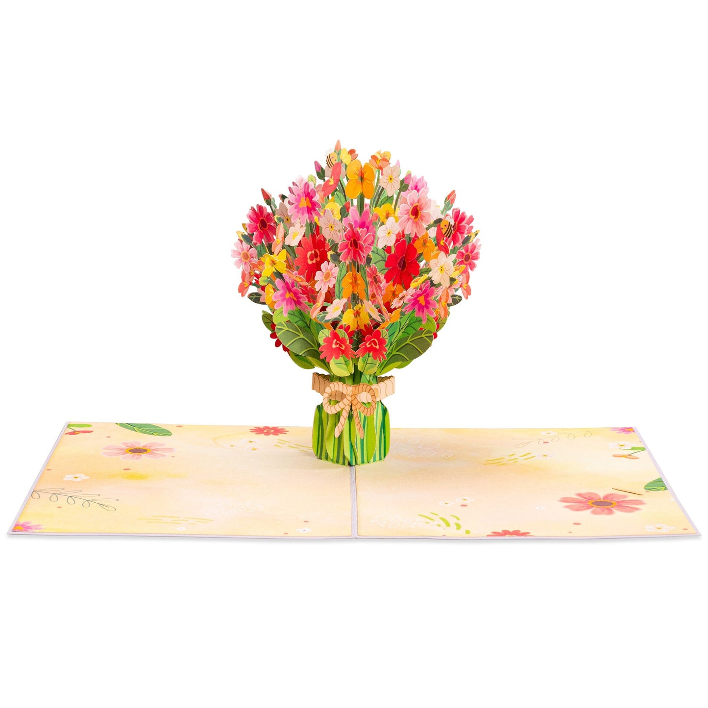 Spring Bouquet Pop Up Card